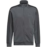 adidas Men's Athletics Essentials 3 Stripes Tricot Track Jacket
