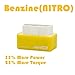 JiaUfmi OBD2 Plug and Drive OBDII Performance Chip Tuning Box for ECU Benzine Car, Yellow