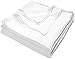 Nouvelle Legende Reusable Commercial Grade Cotton Flour Sack Towels – Ultra-Soft, Lint-Free, for Kitchen, Food Prep, & Baking, 28 x 29 Inches, 12-Pack, White