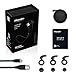 Bluedio TE (Turbine) Bluetooth 4.1 Wireless Sports Earbuds Earphones, Sweatproof Running Headphones with Microphone (Black)