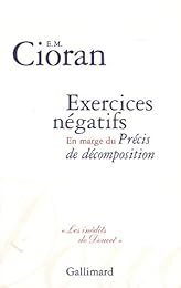 Exercices négatifs