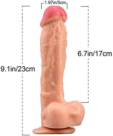 Aixidd 9.1 Inches of Soft Material, Toys Give You A More Realistic Touch PVC Material is More Comfortable Female Toy (Color : Skin)
