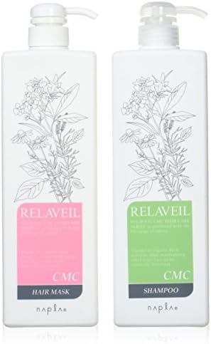 ナプラ リラベール CMCシャンプー 1000ml & CMCヘアマスク 1000gセット【ポンプ】 napla