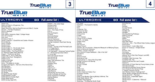 True Blue Mini Ultradrive Pack 813 Games for Genesis / MegaDrive Mini (Ultradrive Pack)
