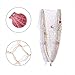 CoZroom Mediterranean Style Fish Net Wall Decoration Pack with Seashells for Party (Beige)