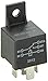 HELLA 933332011 12V 20/40A SPDT Relay with Bracket , Black