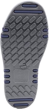 Dunlop Mini Unisex Kids Wellington Elephant Pattern Navy Grey Calf High view 2