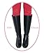 PURE STYLE Girlfriends Women's Tucked in Boot Straps, Black, One Size