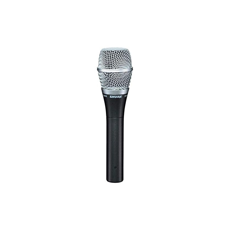 Shure SM86 Cardioid Condenser Vocal Microphone for Professional Use in