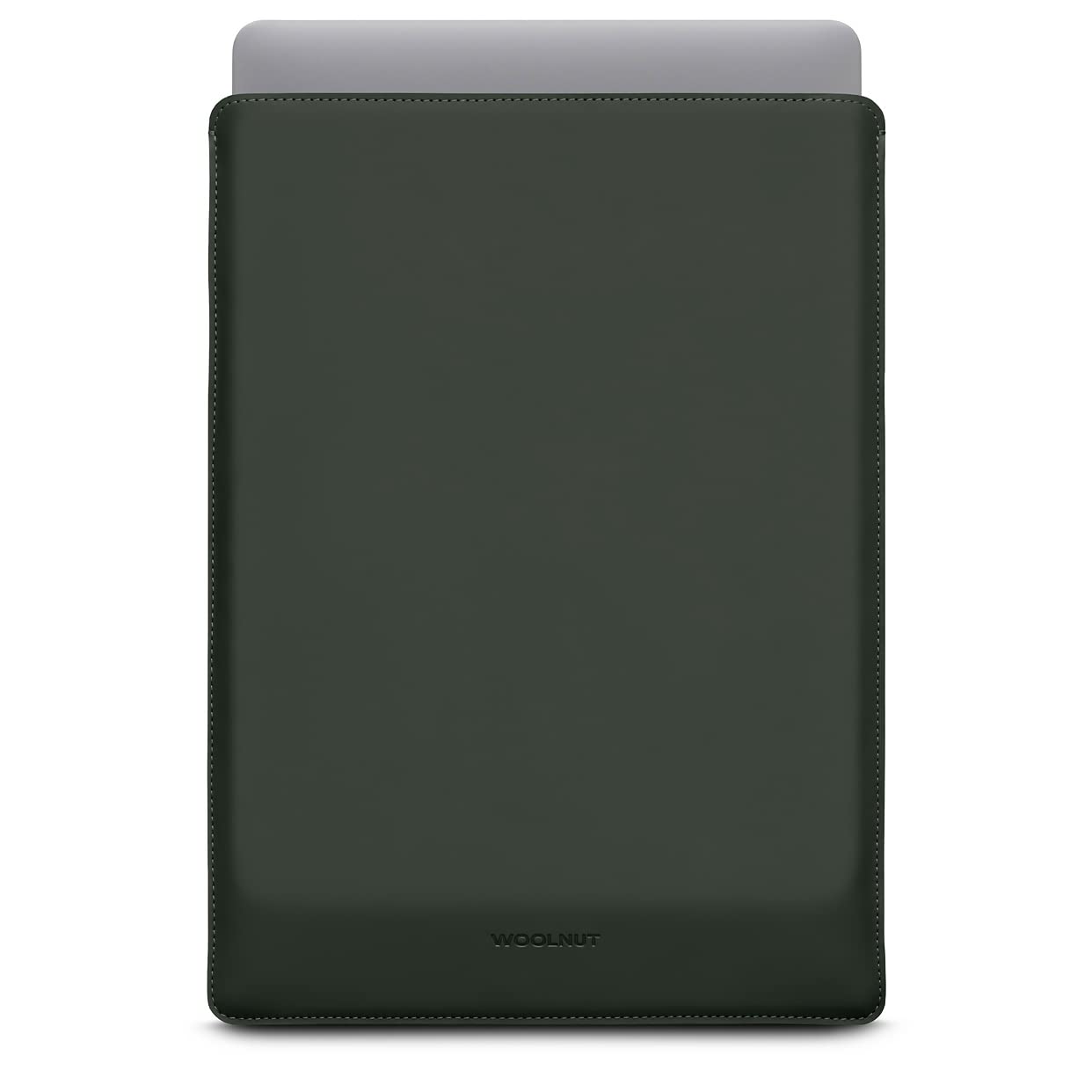 Woolnut Matte PU Sleeve Case Cover for MacBook Pro 16 - Green