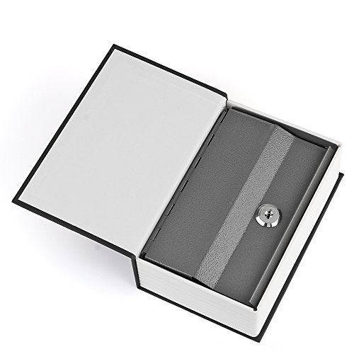Powstro Book Safe with Combination Lock Home Dictionary Diversion Metal Safe Lock Box Piggy Bank Locking Book for Coins Cash Money Jewellery Hidden Safe - Thumbnail 3