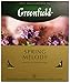 Greenfield Spring Melody Herbal Tea Collection Finely Selected Speciality Tea 100 Double Chamber Teabags With Tags in Foil Sachets