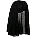 Nicky Bigs Novelties Adult Nun Hat Habit - Nuns Black and White Headband Cap - Cosplay Halloween Costume Headpiece, Black/White, One Size