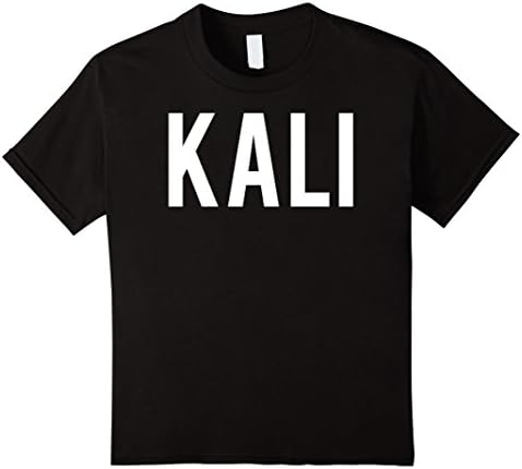 Kids Kali T Shirt - Cool new funny name fan cheap gift tee 4 Black