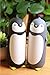Penguin Insulated Water Bottle - Stainless Steel Vacuum Thermos Double Walled Bottle Flask Travel Mug for Kids, Students, 9.6oz, Blue