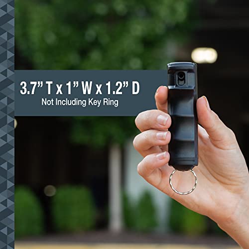 SABRE Self Defense Kit With Pepper Spray and Stun Gun Flashlight, 25