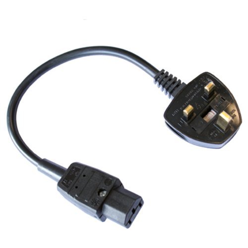 Buy PAT Testing IEC LOOP Lead 230 V 13A Plug to IEC Socket for testing