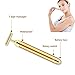 Beauty Bar 24k Golden Pulse Facial Massager, T-Shape Electric Sign Face Massage Tools for Sensitive Skin Face Pull Tight Firming Liftthumb 2