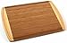 Totally Bamboo Kona Groove Bamboo Carving & Cutting Board, 18