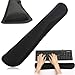 TOOGOO(R) Black Gel PC Keyboard Raised Platform Hands Wrist Rest Support Comfort Pad USA