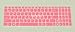 Keyboard Skin Silicone Cover Protector for ASUS A52 A52J A53 A72 F50 F61 F70 K70 M60 N50 N51 N53J N53S N61J N61vg N70 N73 N73J X53 X5D X5DC X5X X61 X66 (Pink)