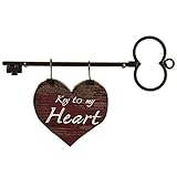 Key to My Heart Metal & Wood Wall Decor