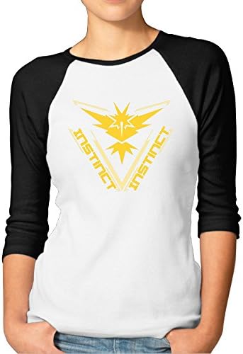 Women's Team Instinct - Pokemon Funny 3/4 Sleeve Baseball Raglan Shirts