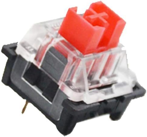 OUTEMU (Gaote) Switch 3 Pin Keyswitch DIY Replaceable Switches for Mechanical Gaming Keyboard (Red)