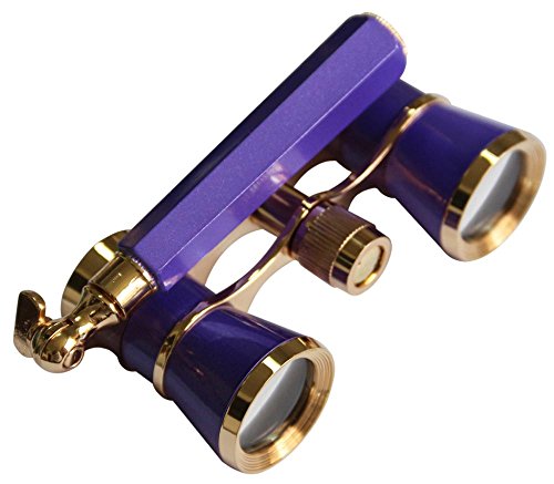 Levenhuk Broadway 325L Amethyst Lorgnette Opera Glasses