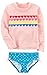 Carter's Girls' Short Sleeve Rash Guard Set