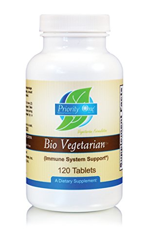 Priority One Vitamins - Bio-Vegetarian 120 Tablets Immune System Support*- Clinical Strength Priority One Vitamins - Bio-Vegetarian 120 Tablets Immune System Support*- Clinical Strength