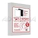 Adorama Archival Plastic Storage Binder Box with 3 'O'-Rings, Color: White
