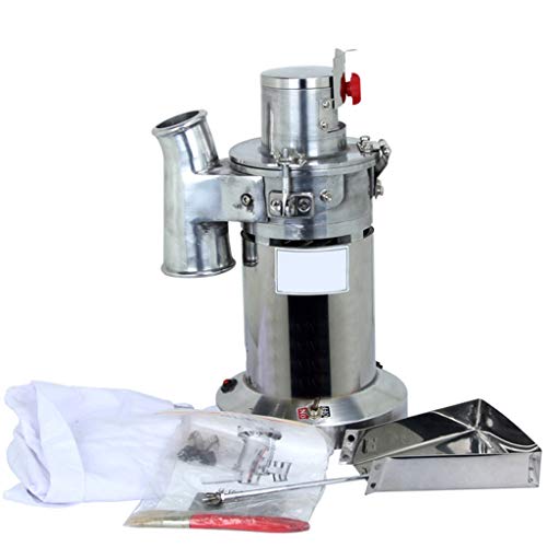 15Kg/h Commercial Grain Grinder Mill Industrial Automatic Desk-Top Continuous Hammer Mill Herb Grinder Pulverizer - Thumbnail 2