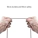 Micro USB Cable 4 Pack,COZY 3FT 6FT 6FT 10FT Long Premium Nylon Braided Android Charger USB to Micro USB Charging Samsung Charger Cord for Samsung Galaxy S7 Edge/S7/S6/S4/S3,Note 5/4/3（Pink）