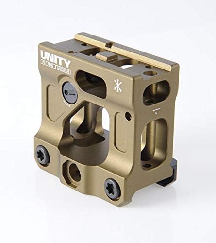 Unity Tactical Hot Button - Rail Mount - Streamlight Hlx/Laser - 7" - Fde