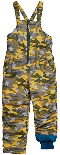 Wippette Boys' 2-Piece Heavyweight Snowsuit with Puffer Jacket and Snow Bib Pants, Size 4, Olive Camo