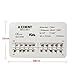 AZDENT Teeth Brackets Standard Roth 018,3-4-5 Hooks(Pack of 15)