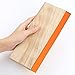 Caydo 9.4 inch Screen Printing Squeegee, 75 Durometer Wooden 4.3 inch Wide