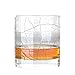 Uncommon Green San Diego Map Rocks Etched Whiskey Glass