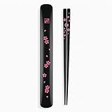 Portable Bamboo Chopsticks with Case – Reusable