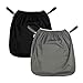 ALVABABY Reusable Diaper Pail Liner for Cloth Diaper,Rubbish Bag,Laundry,Kitchen Garbage Cans (Black Grey, Small Size：5 Gallon) LLS-B2629