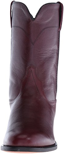 Old West Men's Joseph Ankle Boot, Black Cherry, 8.5