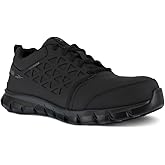 Reebok Work Mens Sublite Cushion Work, Black, 8, Wide