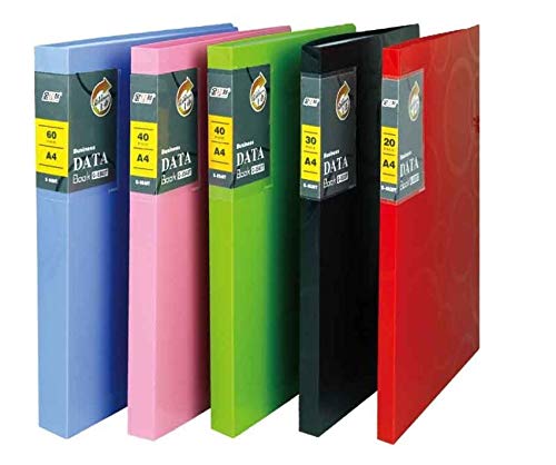 image for HoYun Organizer Binder Office School Supplies for A4 Size Paper 40 Poc