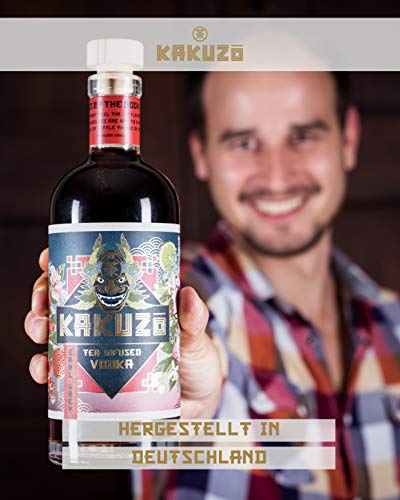 KAKUZO Earl Grey Vodka - Japanische Vodka-Kreation - Verfeinert mit Tee Blend aus Japan, Indien & China - Würzig Mit… – Bild 7