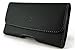 Horizontal Leather Case Holster for Nokia Lumia 1520, ZTE Blade X Max Z983, Max XL N9560, Blade Max 3 Z986U, w/Magnetic Closure with Belt Clip and Belt Loops