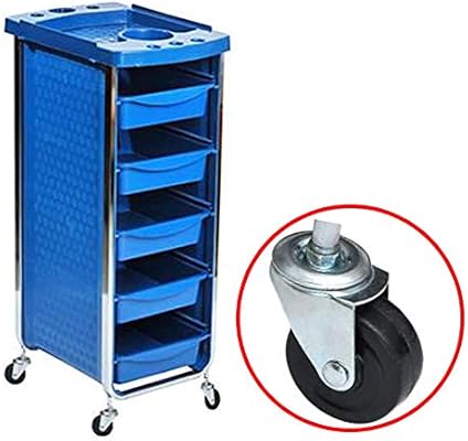 Trolley On Wheels Tool Beauty Salon Utility Cart With Drawers 6