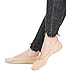 ADFOLF Women's No Show Liner Socks 6 Pairs Thin Low Cut Casual Socks Non Slip (6 Pairs) (Nude(6 Pairs))