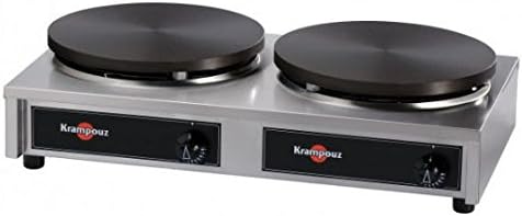 Krampouz - Crêpière gaz carré double - CGCIH4