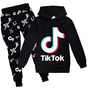 TIK Tok Girl Hoodie Broek Unisex Kinderkleding